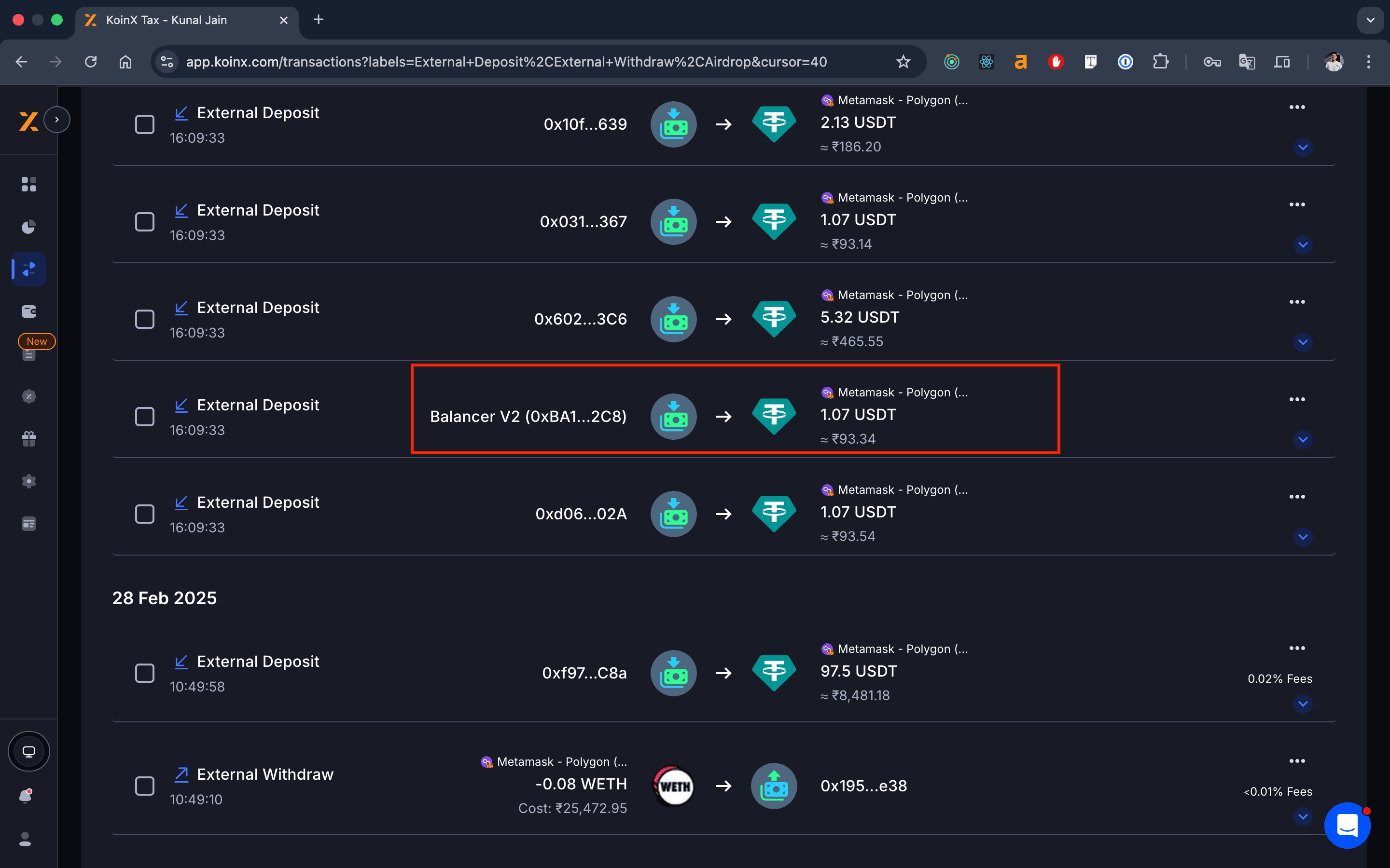 Protocol Name Screenshot