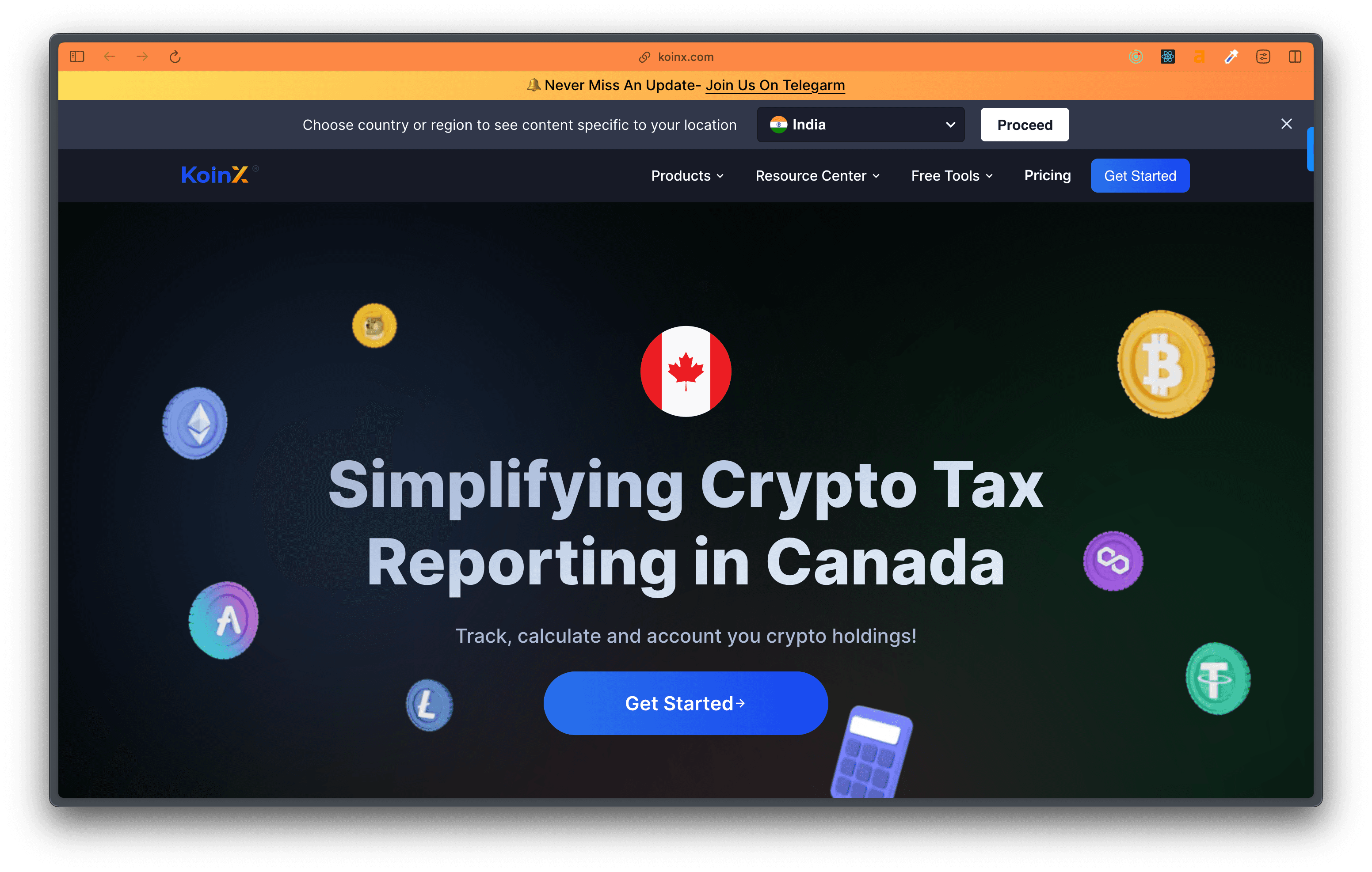 KoinX Now in Canada