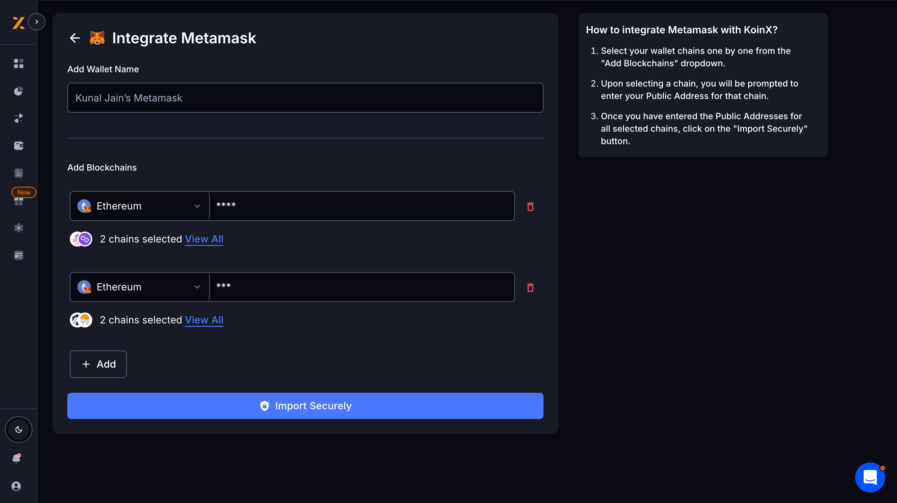 Revamped Wallet Integration